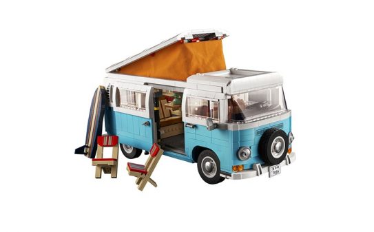 Volkswagen T2 Camper Van en Lego
