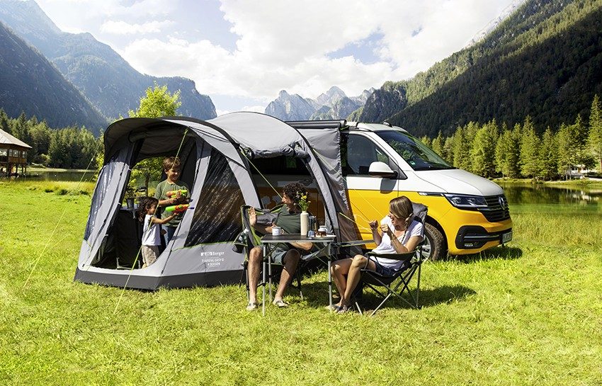 Accessoires de Berger Camping pour vans et fougons aménagés