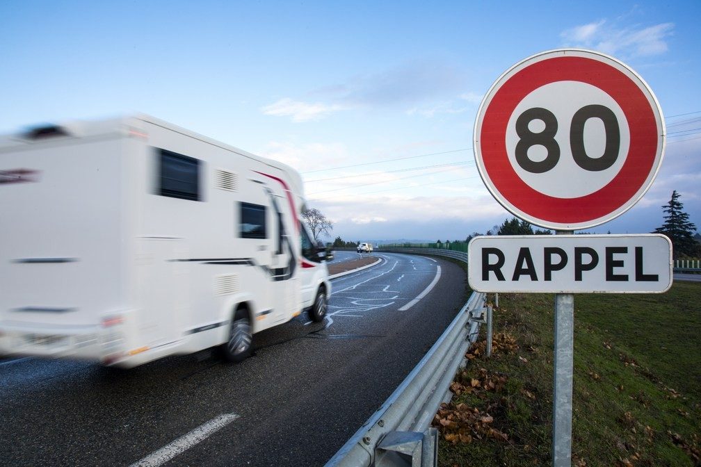 Automobiles, camping-cars, poids lourds... à partir du 1er juillet les routes secondaires seront limitées à 80 km/h.