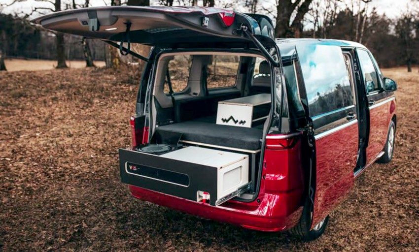 Camper Box Visu Moie 04, un aménagement camping-car pour le Volkswagen T7 Multivan