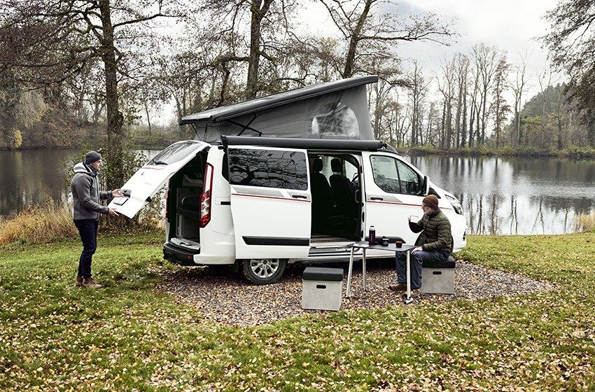 Dethleffs Globevan sur Ford Transit Custom