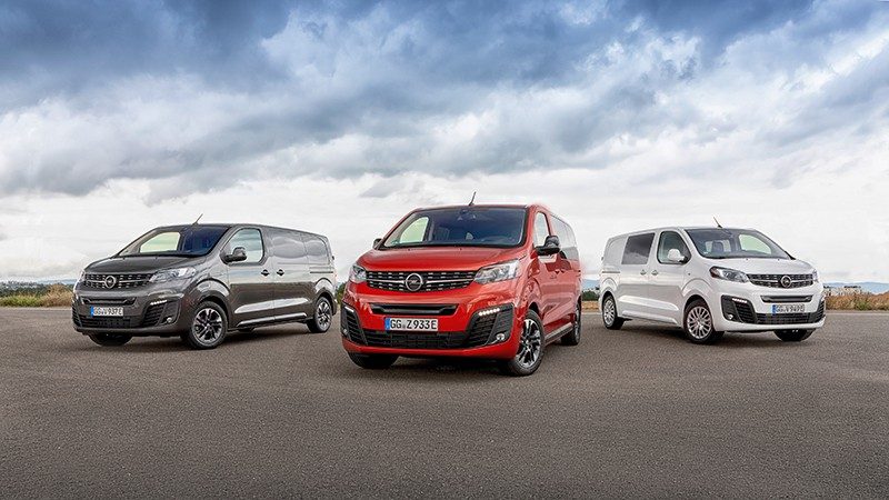 Gamme Opel Zafira-e Life et Vivaro-e