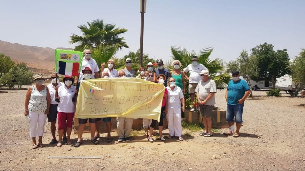 Le groupe de l'A3C est au Maroc depuis le 7 mars.