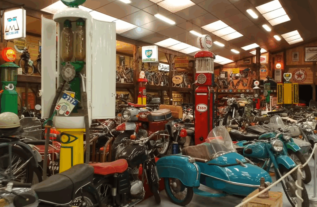Le musée de la moto à Riom.