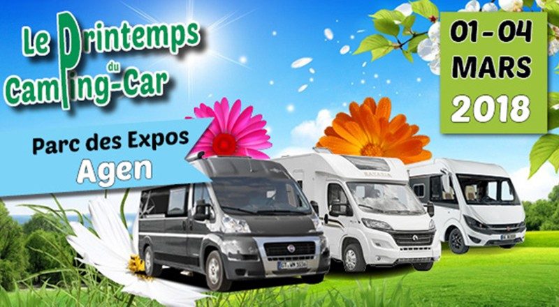 le printemps du camping-car à Agen !
