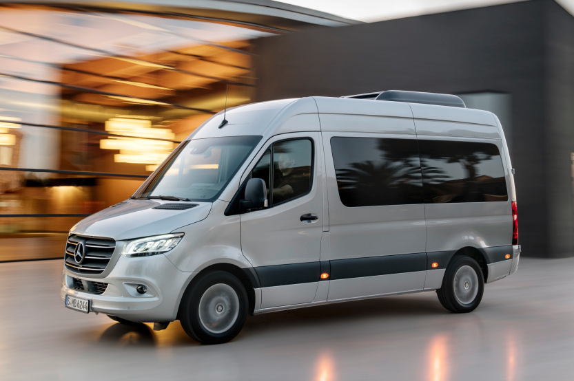 Nouveau fourgon Mercedes Sprinter 2018 Nouveau fourgon Mercedes Sprinter 2018