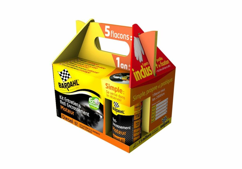 Pack anti-encrassement Bardahl pour moteur Diesel