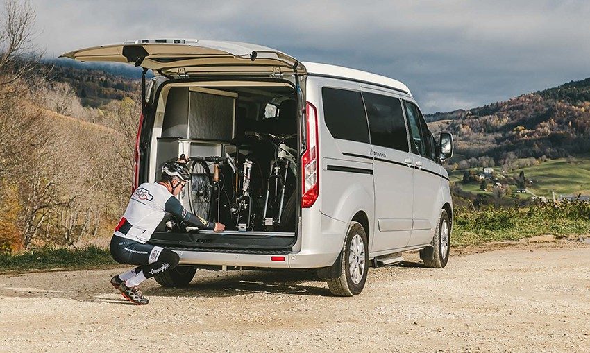 Porte-vélos intérieur Easy-In pour vans et fourgons