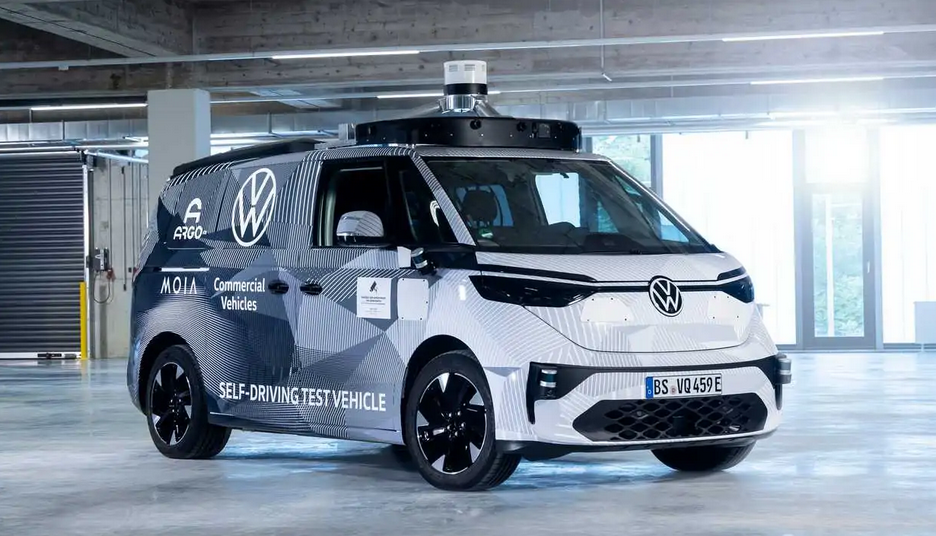 Prototype Volkswagen ID.Buzz autonome