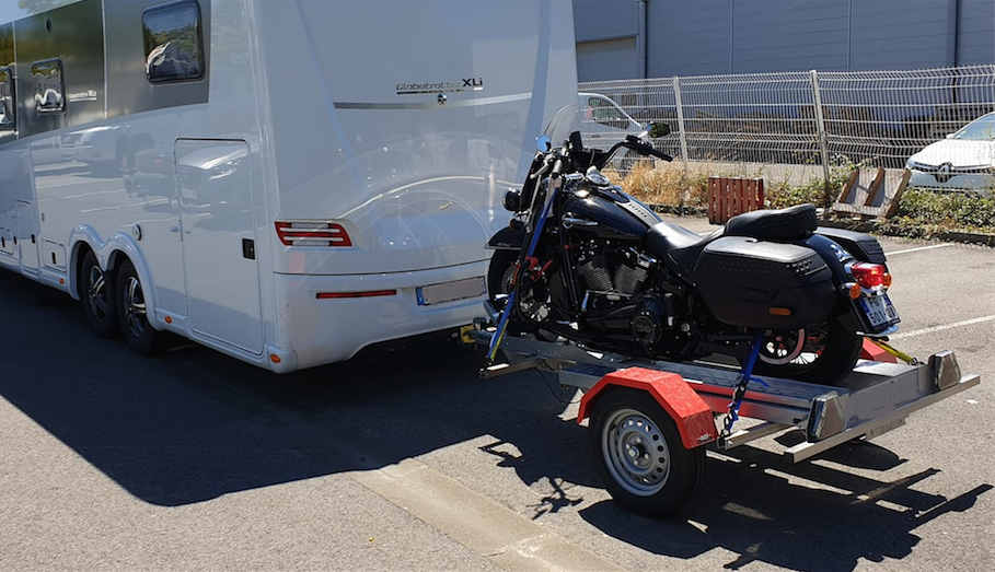 Remorque moto pliable OZI Concept