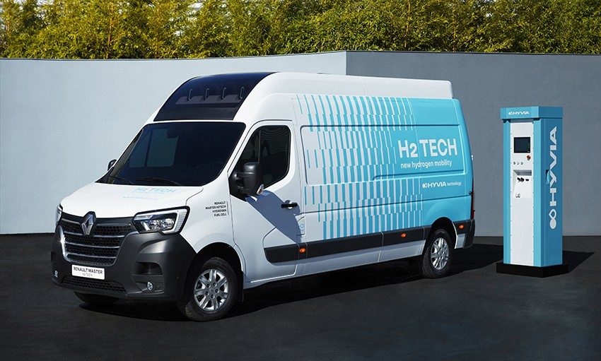 Renault développe un Master alimenté à l'hydrogène