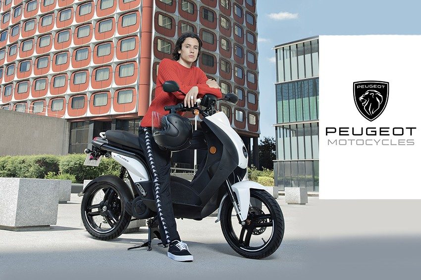 Scooter électrique Peugeot e-Ludix ''Innocent White''
