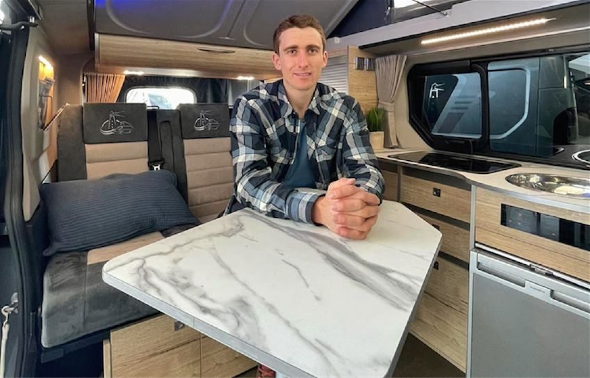Sébastien Bouin, élu ambassadeur des vans aménagés Glénan Concept Cars