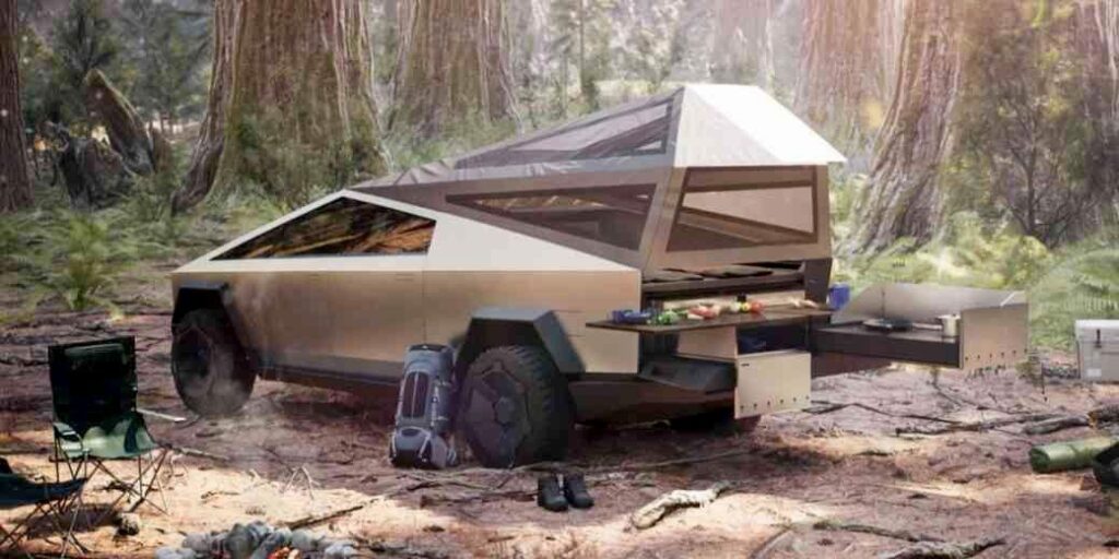 Tesla Cybertruck version loisirs