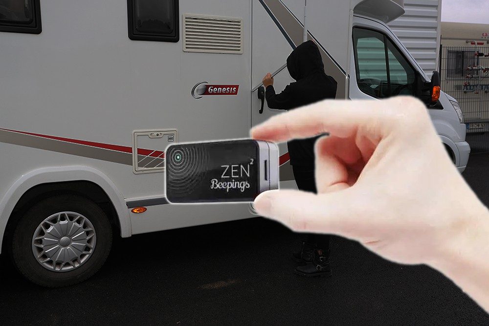 Traceur GPS Beepings Zen pour lutter contre le vol de son camping-car.