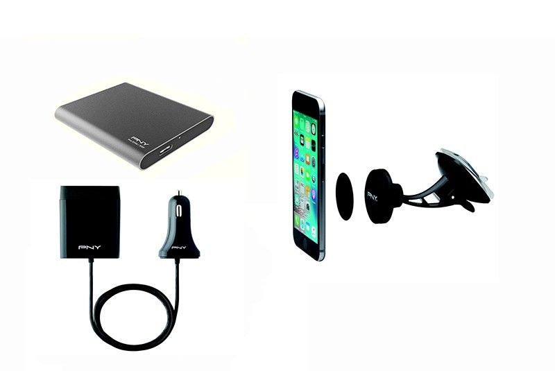 Trois accessoires high-tech PNY Technologies