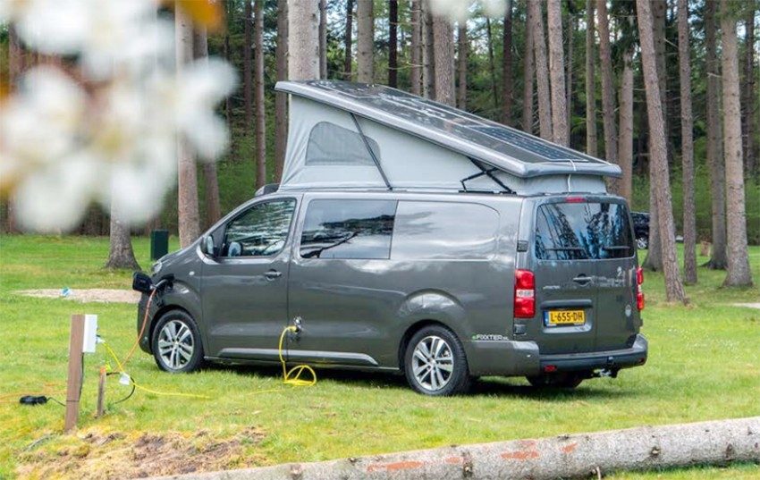 Van de loisirs électrique Peugeot Expert e-Fixxter XXL