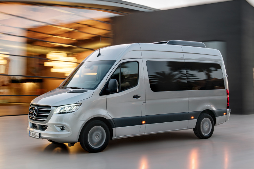 Nouveau fourgon Mercedes Sprinter 2018