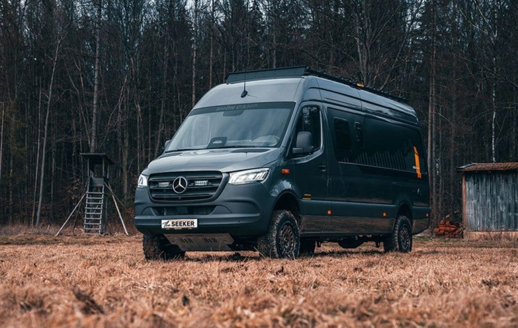 Le Seeker, grand fourgon de 7 mètres.
