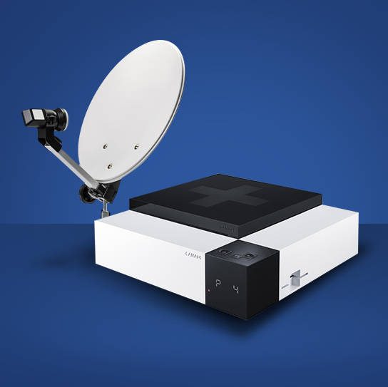 Canal + par satellite