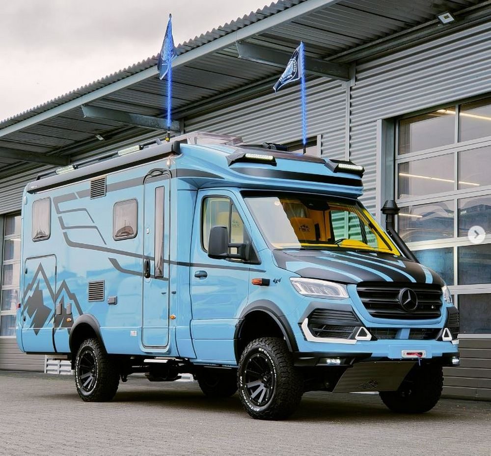 580 4x4 Hymer Camper Van 2020 Hymer MLT 580, Teilintegrierter, New