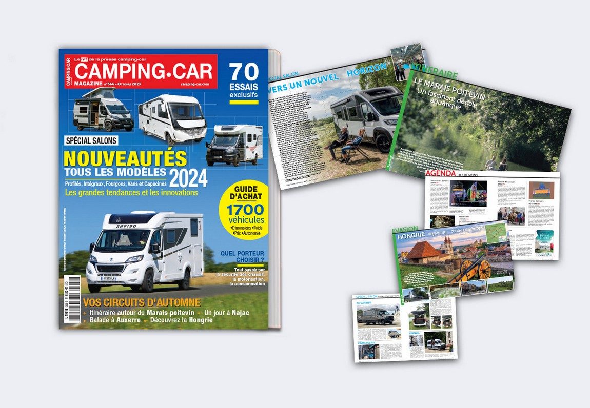 Le Hors-Série 2024 spécial Accessoires pour camping-cars sort en kiosque -  Nos actus
