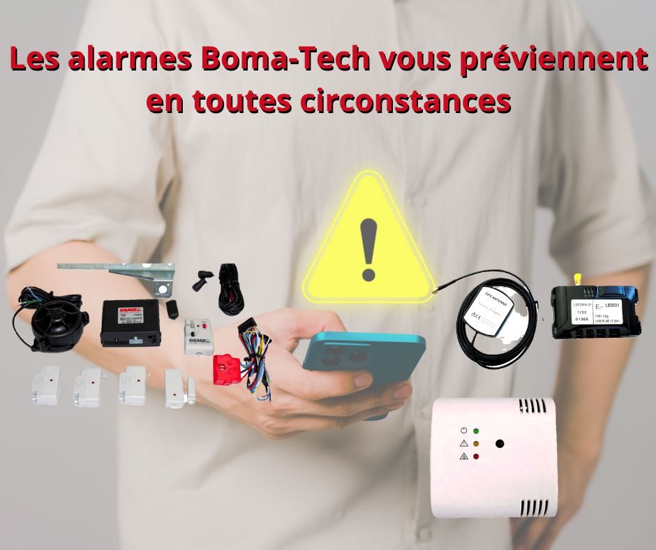 ALARMES POUR CAMPING-CARS - BOMA TECH FRANCE