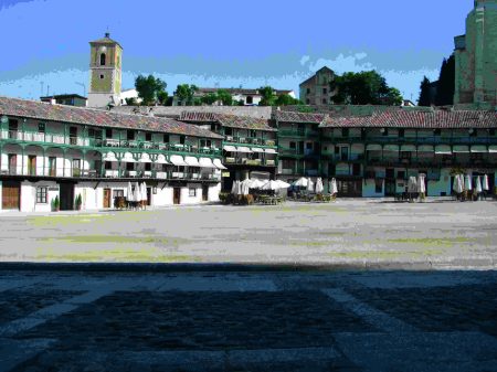 La place médiévale de Chinchón