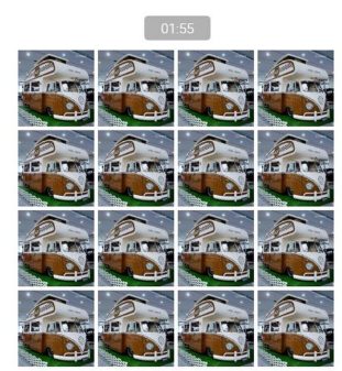 Retournez les images et retrouvez les paires.