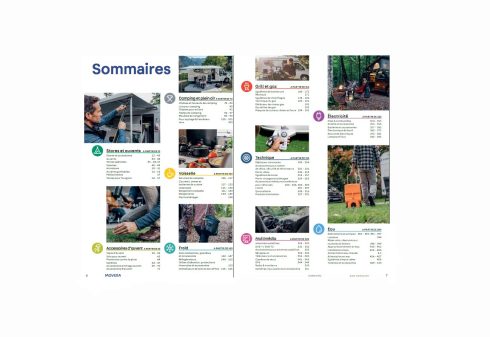 Catalogue d'accessoires Movera 2020