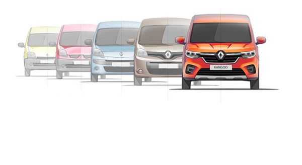 Aperçu des différentes générations de Renault Kangoo