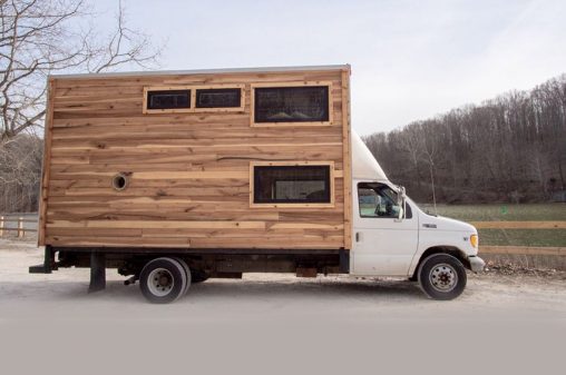 Un Ford E450 transformé en Tiny house