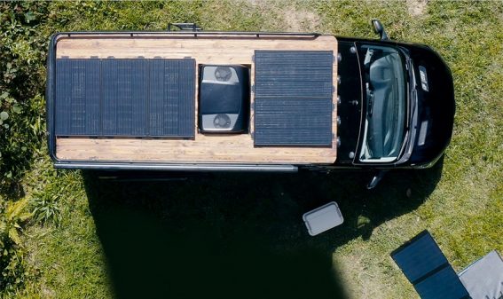 Panneaux solaires du Power Kit EcoFlow pour véhicules de loisirs