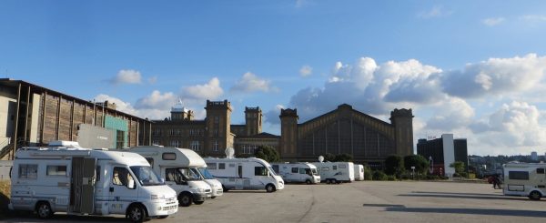 Aire de stationnement de Cherbourg - Cité de la mer