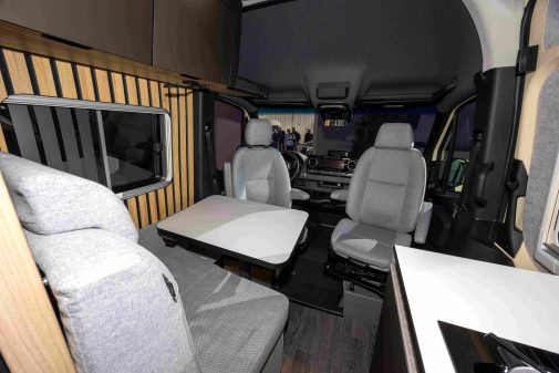 L'intérieur du Weinsberg X‐Pedition 600 MQ. 