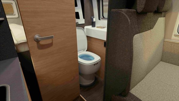 Les toilettes Cleanflex.