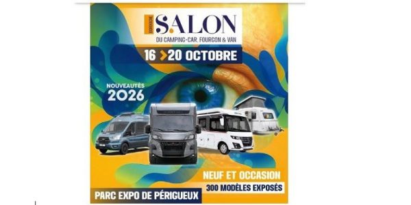 Salon du camping-car et du fourgon aménagé de Dordogne du 16 au 20 Octobre 2025