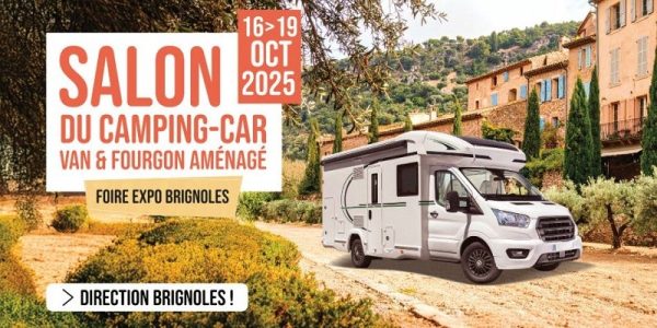 Salon du Camping-car, van et fourgon aménagé de Brignoles du 16 au 19 Octobre 2025