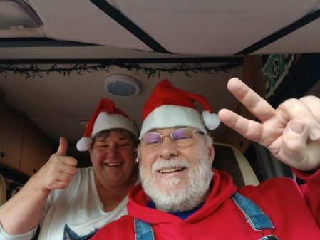 Evelyne et Jean-Pierre passent les fêtes dans l'Hérault.