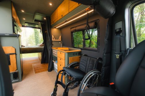 Un projet dédié à une personnes à mobilité réduite.