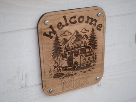 Un détail réalisé à la graveuse laser.