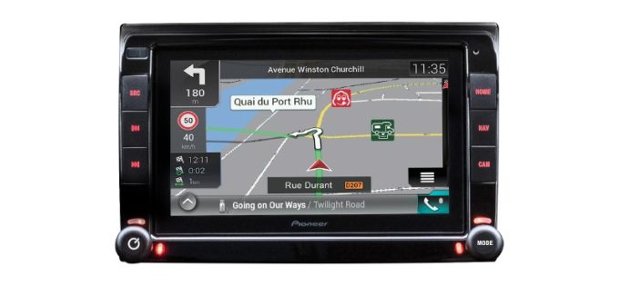 Combiné multimédia Pioneer AVIC-EVO1-DT2-C-GR pour Fiat Ducato -  Équipements et accessoires