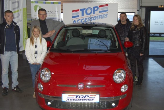 Concours Top Accessoires : ils repartent en Fiat 500 - Actus des marques