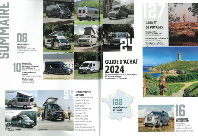 Le Guide Accessoires 2023 pour camping-cars, fourgons et vans - Van Life  Magazine