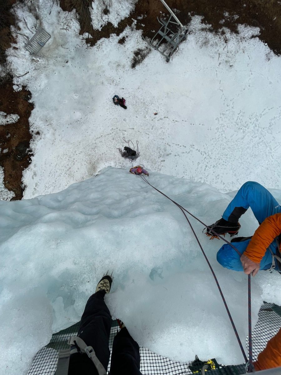 Initiation à la cascade de glace 