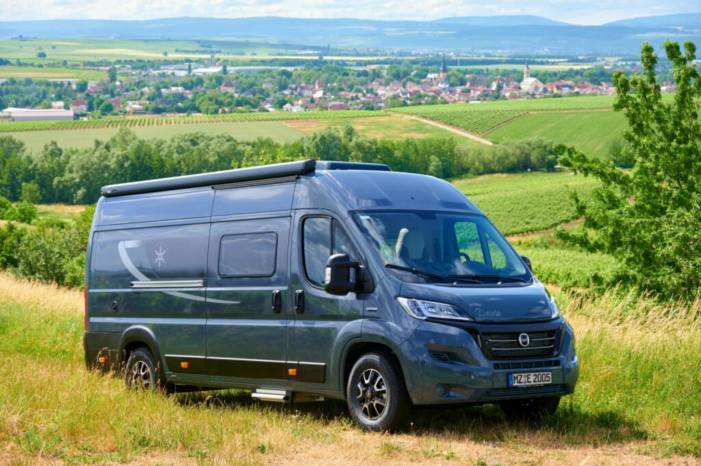 Karmann-Mobil fourgon Davis sur Fiat Ducato