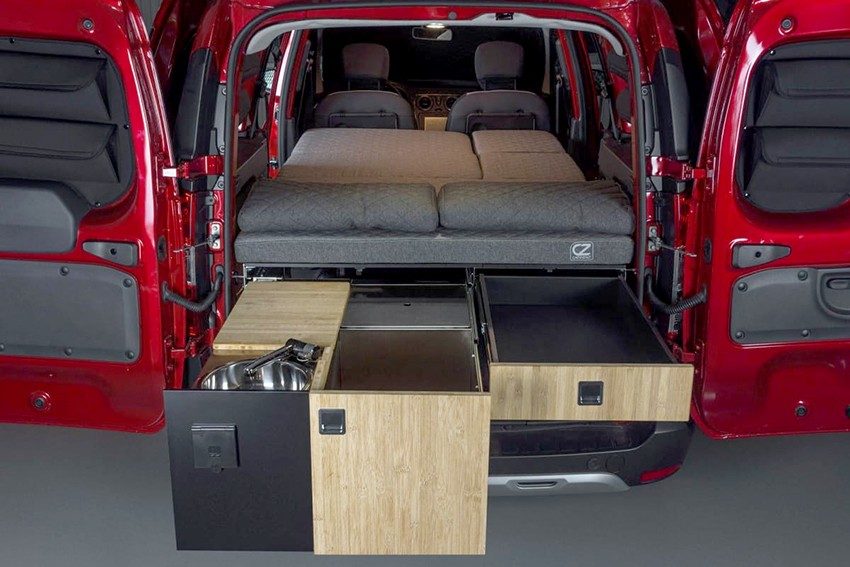 Aménagement Camperiz sur Dacia Dokker