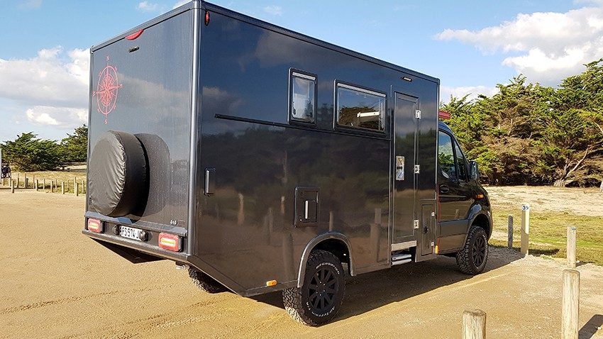 Aménagement par Loisirs 12 sur Mercedes Sprinter 4x4
