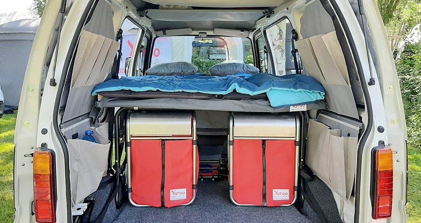 Aménagement Yatoo Extreme sur Piaggio Porter
