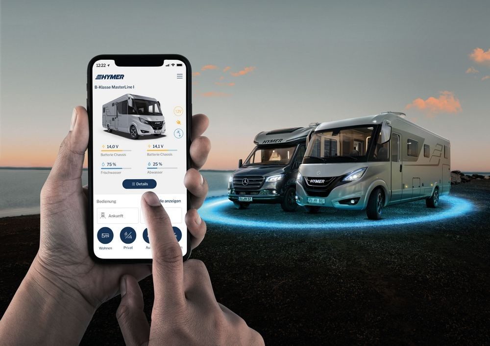 Application Hymer Connect